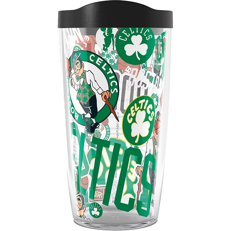 Tervis Boston Celtics 16oz Allover Classic Tumbler