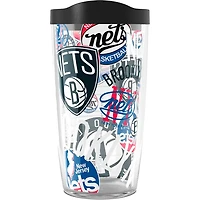 Tervis Brooklyn Nets 16oz Allover Classic Tumbler