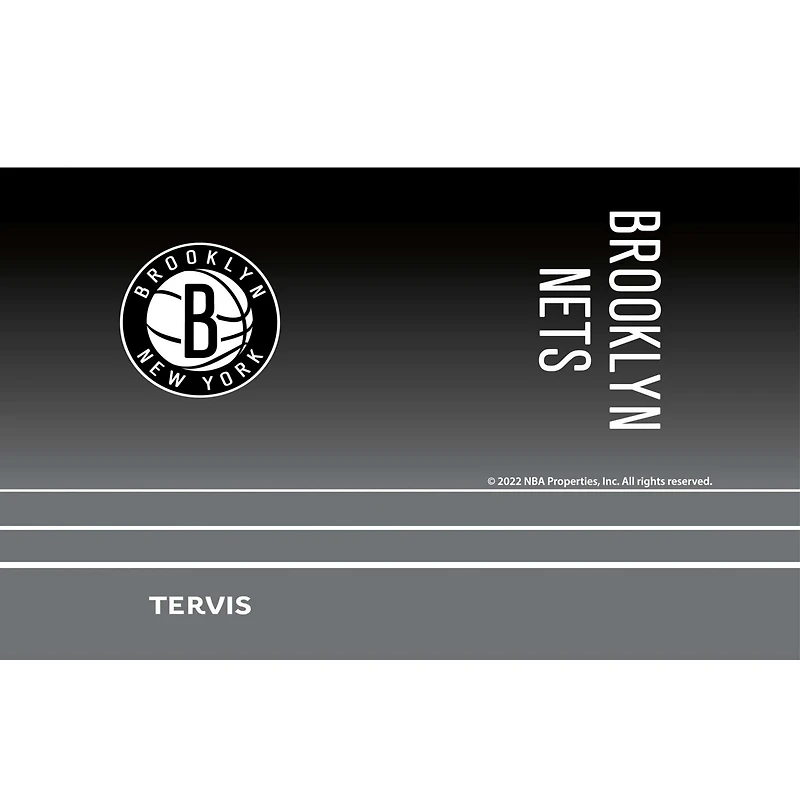 Tervis Brooklyn Nets 20oz Ombre Stainless Steel Travel Tumbler