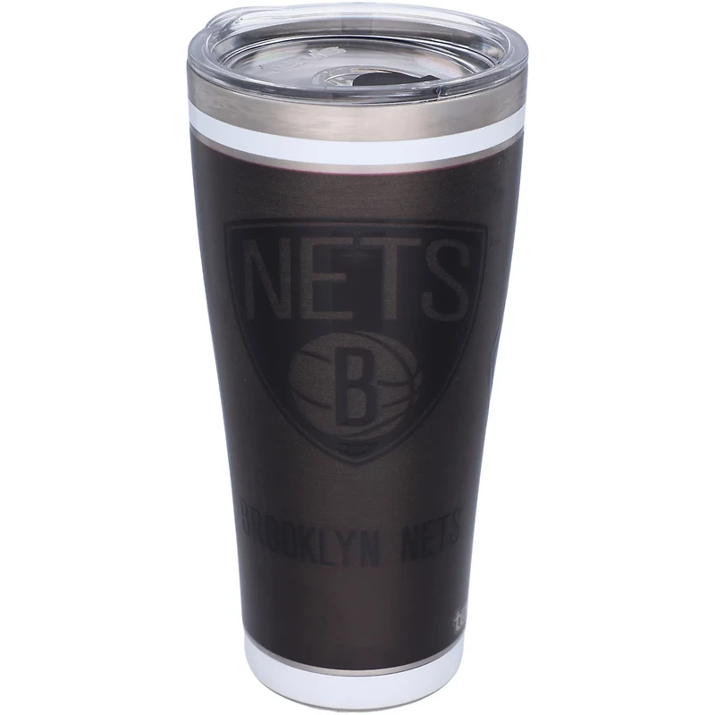 Tervis Brooklyn Nets 30oz Blackout Stainless Steel Tumbler