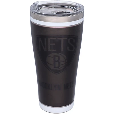 Tervis Brooklyn Nets 30oz Blackout Stainless Steel Tumbler