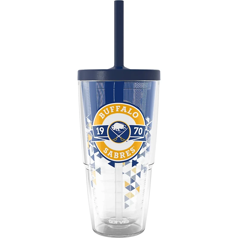 Tervis Buffalo Sabres 24oz Shatter Classic Tumbler with Straw Lid