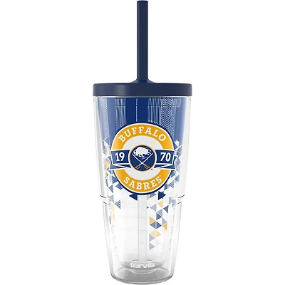 Tervis Buffalo Sabres 24oz Shatter Classic Tumbler with Straw Lid