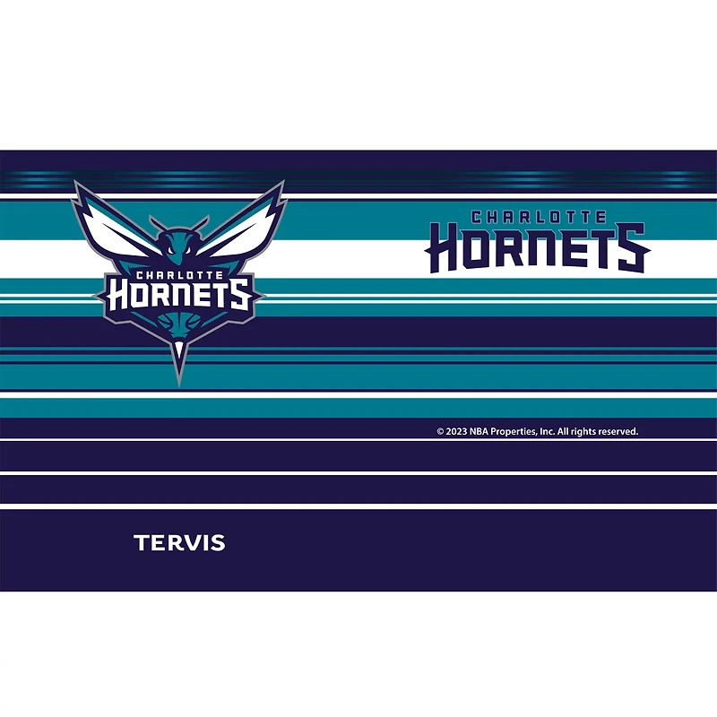 Tervis Charlotte Hornets 20oz Hype Stripes Stainless Steel Tumbler