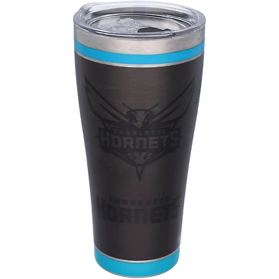Tervis Charlotte Hornets 30oz Blackout Stainless Steel Tumbler