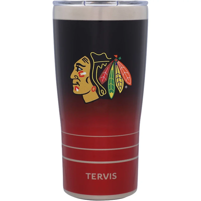 Tervis Chicago Blackhawks 20oz Ombre Stainless Steel Travel Tumbler