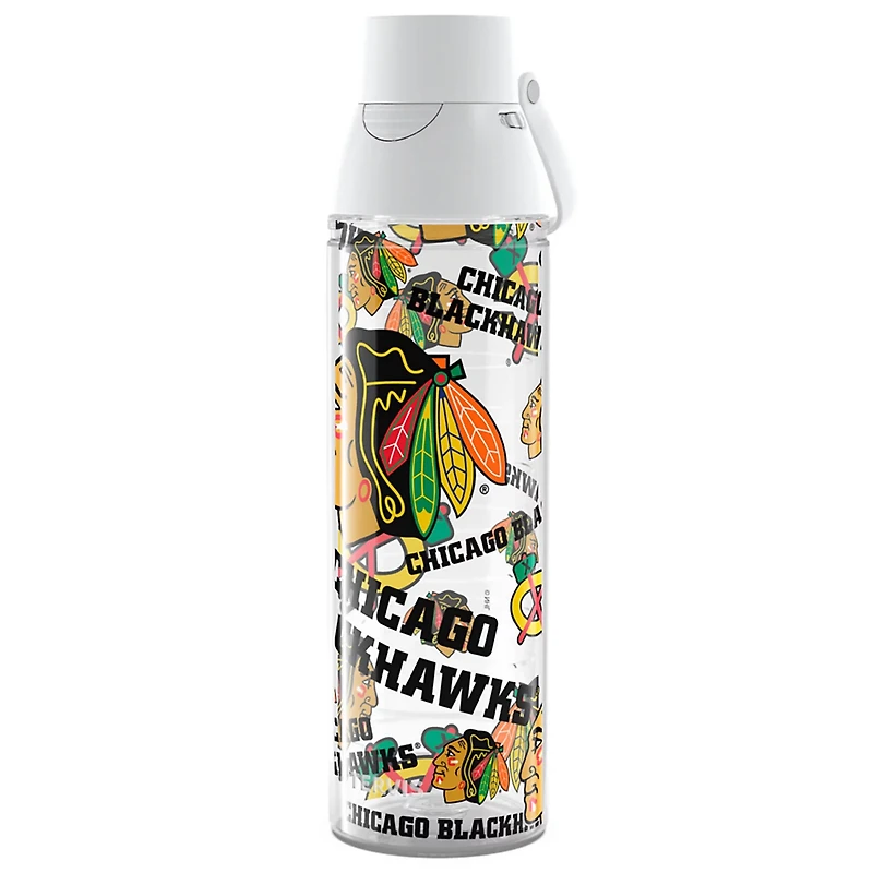 Tervis Chicago Blackhawks 24oz Allover Venture Lite Water Bottle