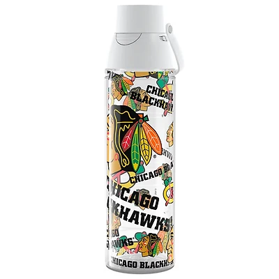 Tervis Chicago Blackhawks 24oz Allover Venture Lite Water Bottle