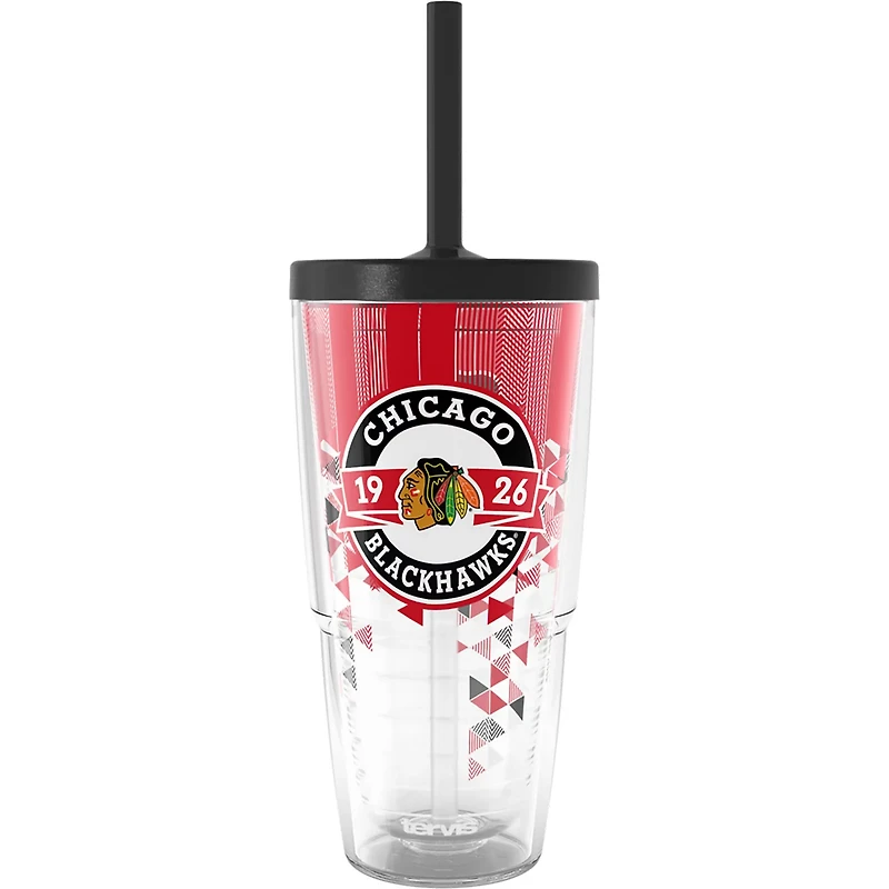 Tervis Chicago Blackhawks 24oz Shatter Classic Tumbler with Straw Lid