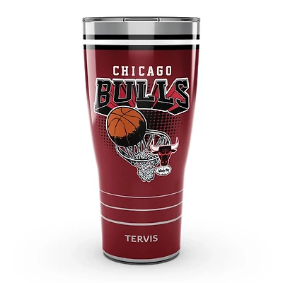 Tervis Chicago Bulls 30oz DuraPrint Vintage Stainless Steel Travel Tumbler