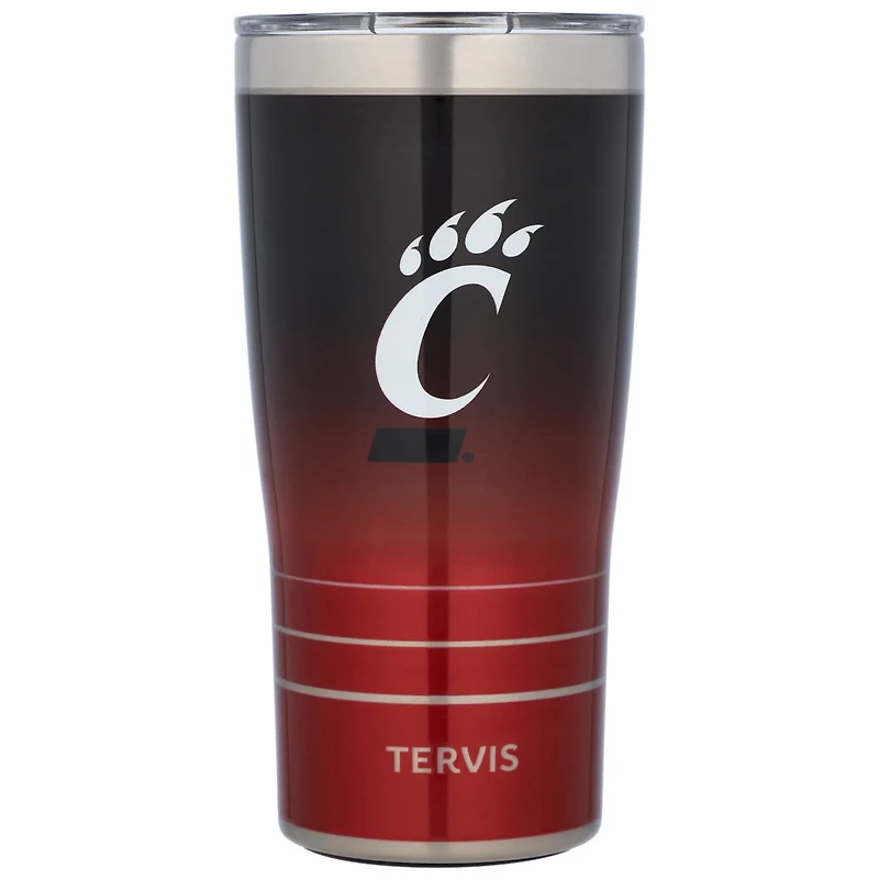 Tervis Cincinnati Bearcats 20oz Ombre Stainless Steel Tumbler
