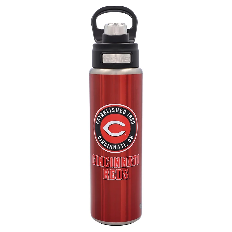 Tervis Cincinnati Reds 24oz All In Wide Mouth Water Bottle