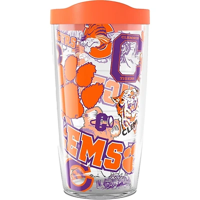 Tervis Clemson Tigers 16oz Allover Classic Tumbler