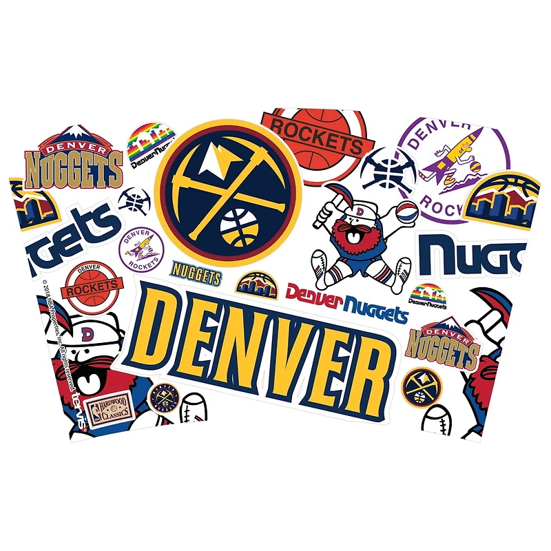 Tervis Denver Nuggets Four-Pack 16oz Classic Tumbler Set