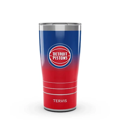 Tervis Detroit Pistons 20oz Ombre Stainless Steel Travel Tumbler