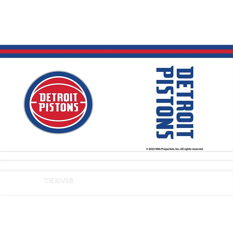 Tervis Detroit Pistons 30oz Arctic Stainless Steel Tumbler