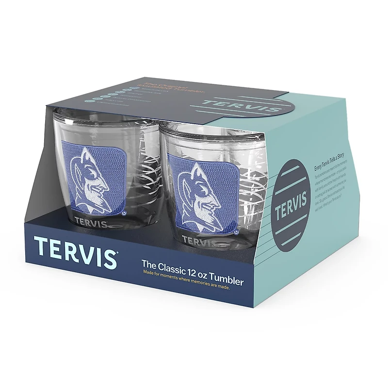 Tervis Duke Devils 4-Pack 12oz Emblem Tumbler Set