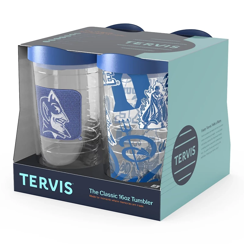 Tervis Duke Devils Four-Pack 16oz Classic Tumbler Set