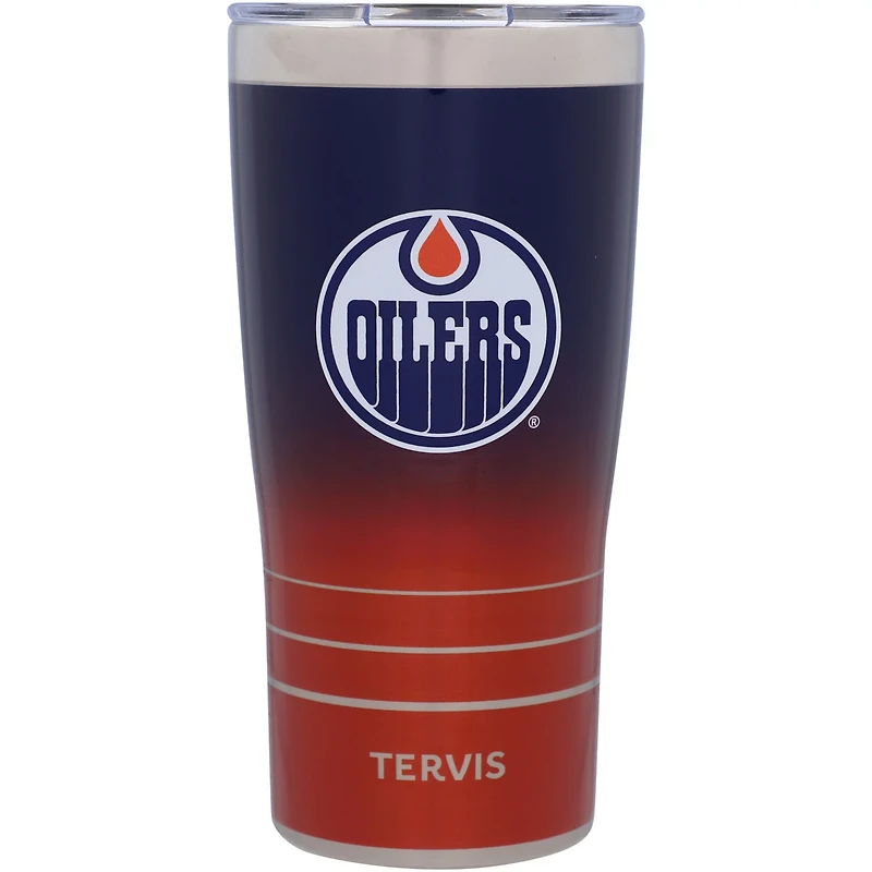 Tervis Edmonton Oilers 20oz Ombre Stainless Steel Travel Tumbler