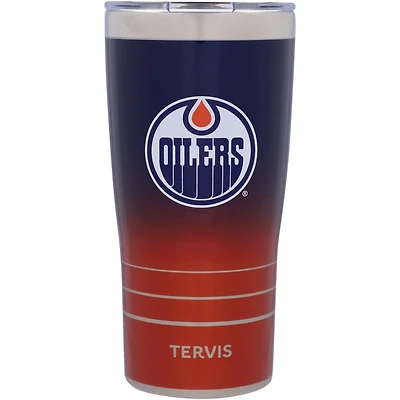 Tervis Edmonton Oilers 20oz Ombre Stainless Steel Travel Tumbler