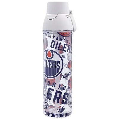 Tervis Edmonton Oilers 24oz Allover Venture Lite Water Bottle