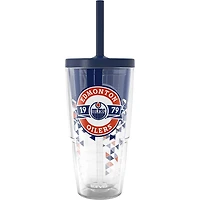 Tervis Edmonton Oilers 24oz Shatter Classic Tumbler with Straw Lid