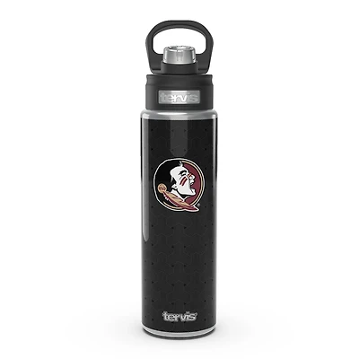 Tervis Florida State Seminoles 24oz Weave Stainless Steel Wide Mouth Bottle