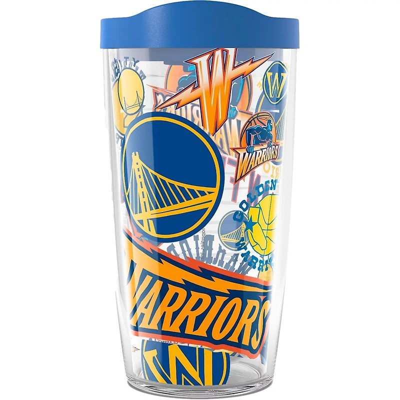 Tervis Golden State Warriors 16oz Allover Classic Tumbler