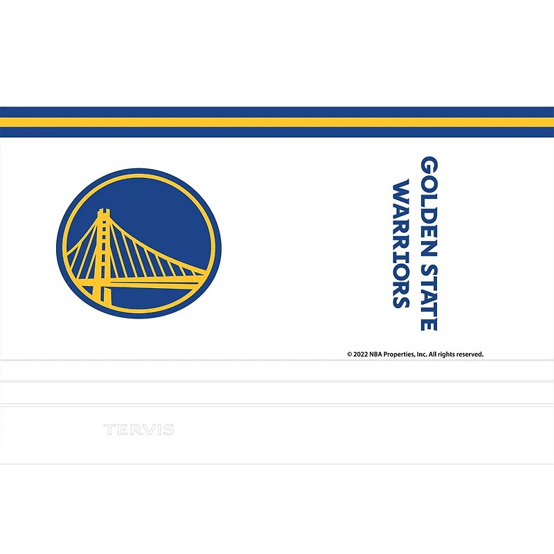 Tervis Golden State Warriors 30oz Arctic Stainless Steel Tumbler