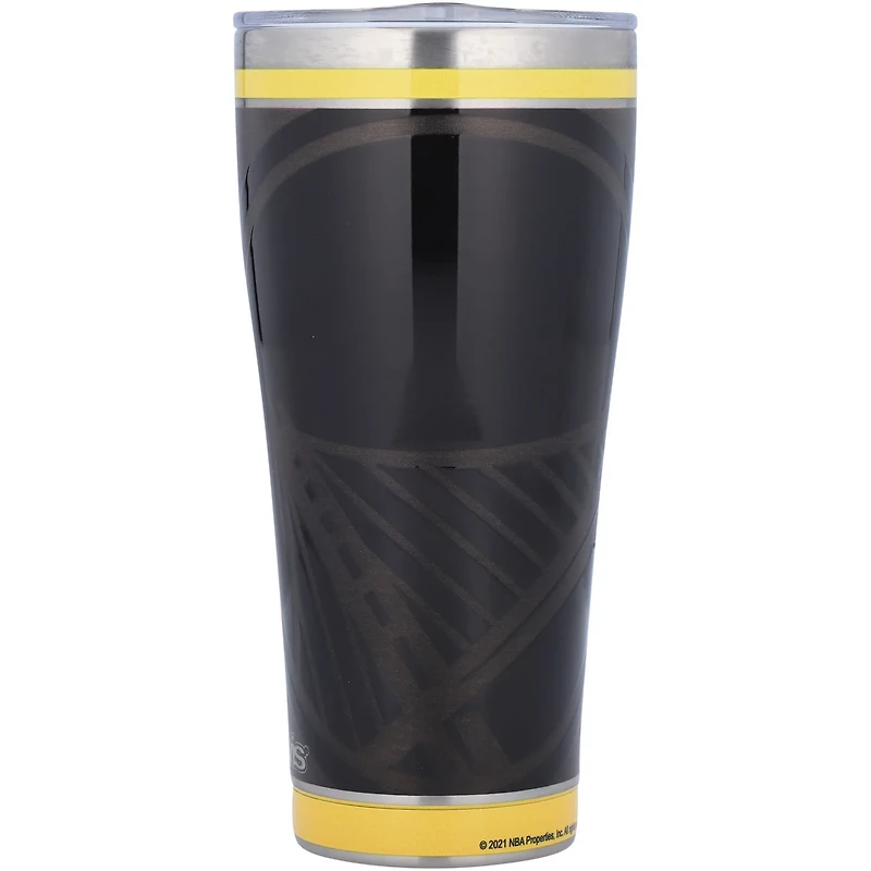 Tervis Golden State Warriors 30oz Blackout Stainless Steel Tumbler
