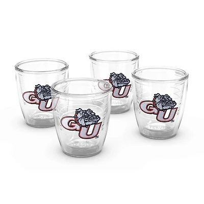 Tervis Gonzaga Bulldogs 4-Pack 12oz Emblem Tumbler Set
