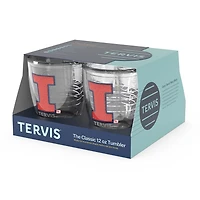 Tervis Illinois Fighting Illini 4-Pack 12oz Emblem Tumbler Set