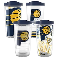 Tervis Indiana Pacers Four-Pack 16oz Classic Tumbler Set