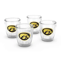 Tervis Iowa Hawkeyes 4-Pack 12oz Emblem Tumbler Set