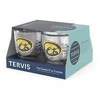 Tervis Iowa Hawkeyes 4-Pack 12oz Emblem Tumbler Set