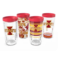 Tervis Iowa State Cyclones Four-Pack 16oz Classic Tumbler Set