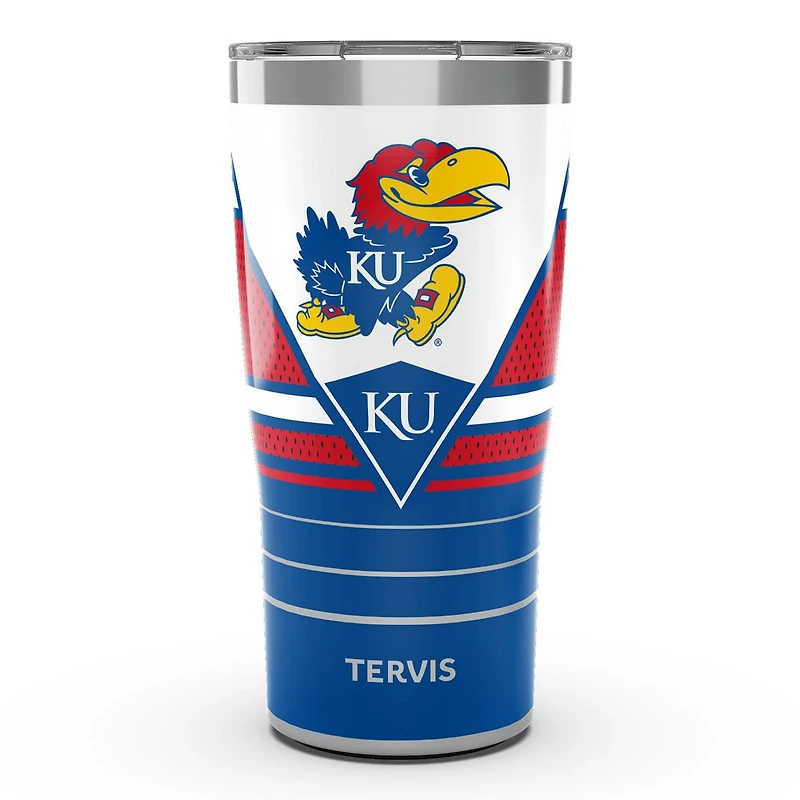 Tervis Kansas Jayhawks 20oz Win Streak Stainless Steel Tumbler