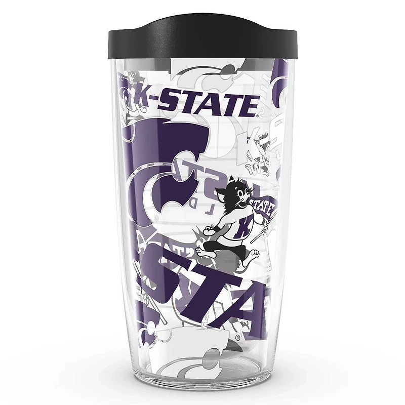 Tervis Kansas State Wildcats 16oz Allover Classic Tumbler