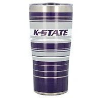 Tervis Kansas State Wildcats 20oz Hype Stripe Stainless Steel Tumbler