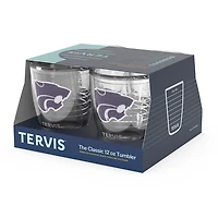 Tervis Kansas State Wildcats 4-Pack 12oz Emblem Tumbler Set