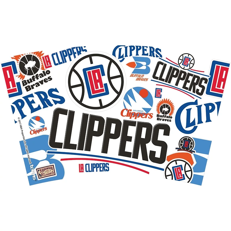 Tervis LA Clippers Four-Pack 16oz Classic Tumbler Set