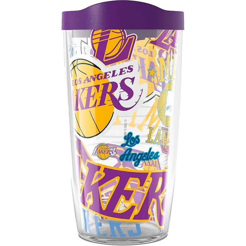 Tervis Los Angeles Lakers 16oz Allover Classic Tumbler