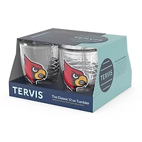 Tervis Louisville Cardinals 4-Pack 12oz Emblem Tumbler Set