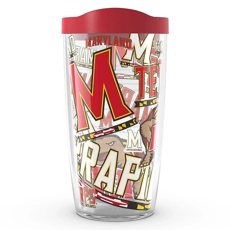 Tervis Maryland Terrapins 16oz Allover Classic Tumbler