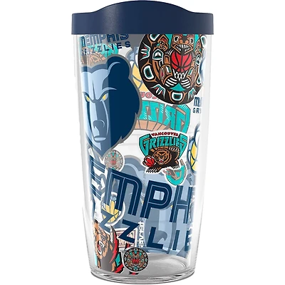 Tervis Memphis Grizzlies 16oz Allover Classic Tumbler