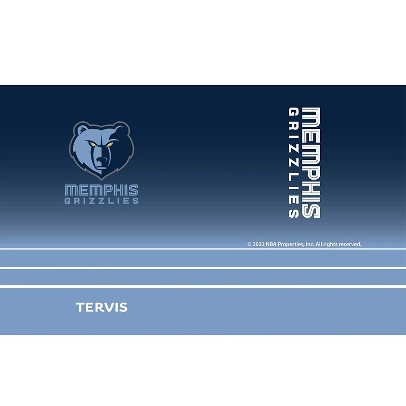 Tervis Memphis Grizzlies 20oz Ombre Stainless Steel Travel Tumbler