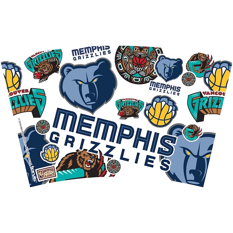 Tervis Memphis Grizzlies Four-Pack 16oz Classic Tumbler Set