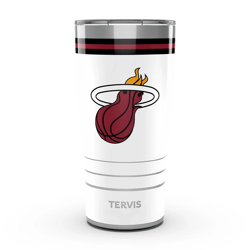 Tervis Miami Heat 20oz Arctic DuraPrint Stainless Steel Travel Tumbler