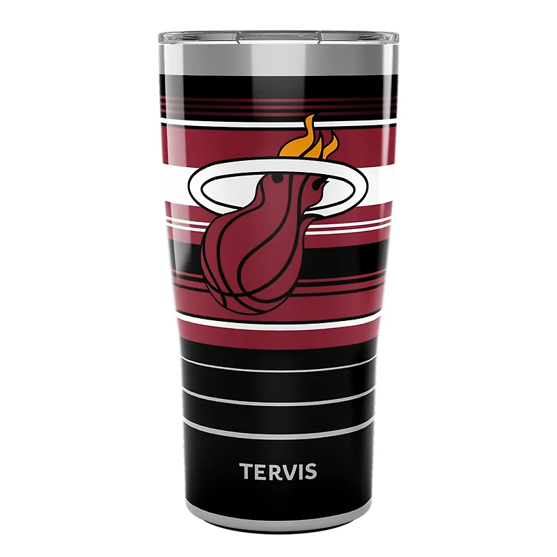 Tervis Miami Heat 20oz Hype Stripes Stainless Steel Tumbler