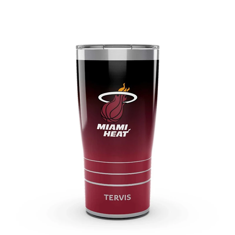 Tervis Miami Heat 20oz Ombre Stainless Steel Travel Tumbler